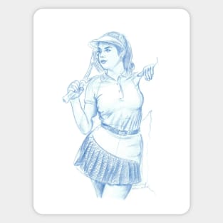 Fallon Carrington - Tennis Sticker